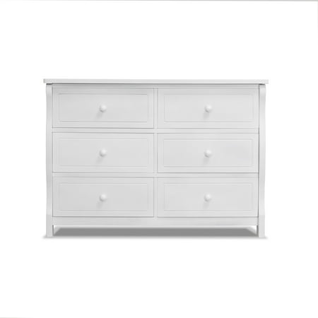 Sorelle Princeton Elite Double Dresser White Walmart Com