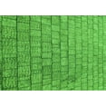 thumbnail image 1 of Ahgly Company Machine Washable Indoor Rectangle Transitional Green Area Rugs, 2' x 4', 1 of 7