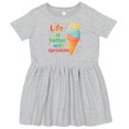 thumbnail image 3 of Inktastic Life is Better with Sprinkles Girls Toddler Dress, 3 of 5