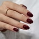 thumbnail image 2 of Gel ovalado corto de otoño BtartBox de Press On Nails, rojo oscuro, 2 of 7