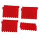 thumbnail image 1 of Láminas de fieltro autoadhesivas para cortar y coser, material de fieltro grueso, recortable para manualidades Rojo, 1 of 9