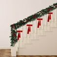 thumbnail image 6 of Gumesh 4 Ft Christmas Rattan Garland - Natural Hanging Decor for Mantel/Staircase/Festive Display, 6 of 7
