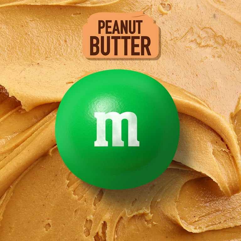 M&M's Peanut Butter Milk Chocolate Candy, Full Size - 1.63 oz Bag 