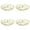 4 Pack, variant on 6 Pack Chrome Oval Metal Wire Baskets Bread Serving Decorative Sandwich Container Christmas Party Fast Food Basket for Fruit Burger Kitchen Restaurant (9.69 x 6.14 x 2.05 Inch)