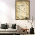 thumbnail image 5 of Magnolia Vintage Map Prints Canvas, Texas Map Art Canvas, Canvas, Magnolia Map City style vintage Canvas , Canvas Wall Art, Street Map Artwork Canvas, 5 of 6