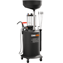 Waste Oil Drain Tank, Oil Drain Extractor & Collector Kit | Pneumatic Drainer for Automotive Fluids | Portable Waste Oil Container with Air Operation