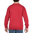 thumbnail image 3 of Gildan - Sudadera con cuello redondo Modelo Heavy Blend Unisex niño niña (Rojo), 3 of 4