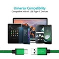 thumbnail image 6 of EEEkit 3pcs USB Type Cable, 10 Feet USB-C Type-C Charging Charger, Data Sync line Cord Compatible with Samsung S10 S9 S8 S8 Plus Note9 8 C7 Pro C9 and More, 6 of 7