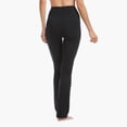 thumbnail image 4 of Fishers Finery Women's Ecofabric High Waisted Bootcut Yoga Pants; Cotton & Modal Blend (Black, L), 4 of 5