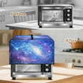 thumbnail image 5 of FOR U DESIGNS Galaxy Pattern Microwave Oven Dust Cover Dustproof Shield For Countertop Appliances Washable Microwave Dust Covers Protector with Top Handle-S, 5 of 8