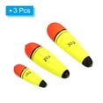 thumbnail image 3 of Uxcell EVA 0.35oz 0.7oz 1oz Fishing Slip Bobbers Float, Yellow, 3 Pack, 3 of 6