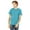 HEATHER AQUA, variant on Bella + Canvas Unisex Heather CVC T-Shirt - 3001CVC