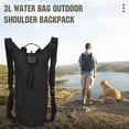 thumbnail image 3 of Bolsa de hidratación Transpirable 3L Ligero Nailon Impermeable para Ciclismo Senderismo JShteea El nuevo, 3 of 9