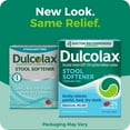 thumbnail image 4 of Dulcolax Stool Softener Laxative Liquid Gel Capsules, Softens Stool, Gentle Constipation Relief for Hard, Dry Stools, Docusate Sodium 100 mg, 25 Count, 4 of 17