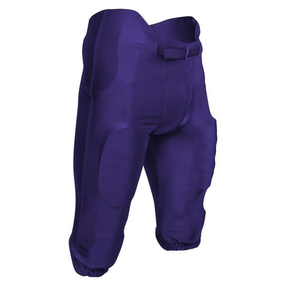 Terminator 2 Integrated Football Game Pants, Youth X-Small, Purple