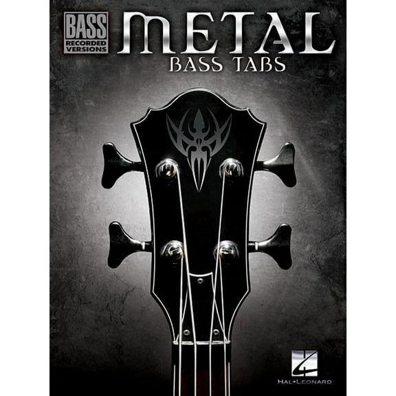 Bass Recorded Versions Metal Bass Tabs, (Paperback)