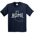 thumbnail image 3 of Inktastic It's Home State of Oklahoma Outline Youth T-Shirt, 3 of 5