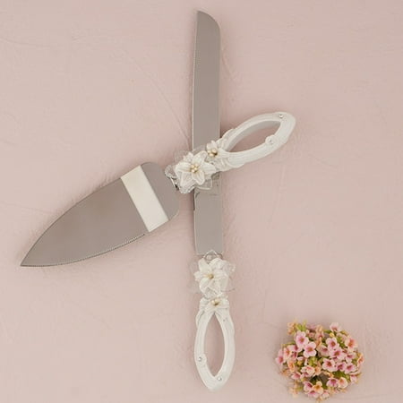 Weddingstar Tiger Lily 2 Piece Cake / Pastry Server
