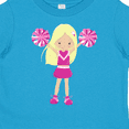 thumbnail image 4 of Inktastic Cheerleaders, Girl With Blonde Hair, Pink Uniform Girls Toddler T-Shirt, 4 of 5