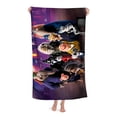thumbnail image 3 of ¡Canta! 3 Toalla de playa de secado rápido con diseño temático, regalo para mujeres y niñas, ideal para cumpleaños, fans, amantes de la música, uso en la playa o al aire libre, 78 × 180 cm, 3 of 6