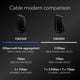 thumbnail image 4 of Módem por cable NETGEAR Nighthawk DOCSIS 3.1 CM2500-1AZNAS 2 Gbps, 4 of 6