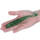 thumbnail image 4 of AR50 3PCS Double Color T Tail 120mm 10.5g Soft Worm Artificial Bait Lures Fishing Tackle # 3 Vert Argent, 4 of 4