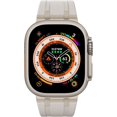 thumbnail image 6 of VeveXiao Luxury Designer Rugged Band for Apple Watch Ultra 2/Ultra Band 49mm 45mm 44mm 42mm, Silicone Strap Waterproof Replacement Band for iWatch iWatch Series 9 8 7 6 5 4 3 2 1 SE, 6 of 9