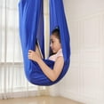 thumbnail image 1 of Balançoire Sensorielle Intérieure Extérieure Utilisée, Balançoire Thérapeutique Idéale pour Adultes et Besoins Particuliers, pour Autisme, Asperger, TDAH et SPD, Trousse de Hamac à Câliner, 1 of 6