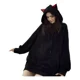 thumbnail image 3 of Sudadera Con Capucha De Manga Larga Con Orejas De Gato Para, 3 of 5