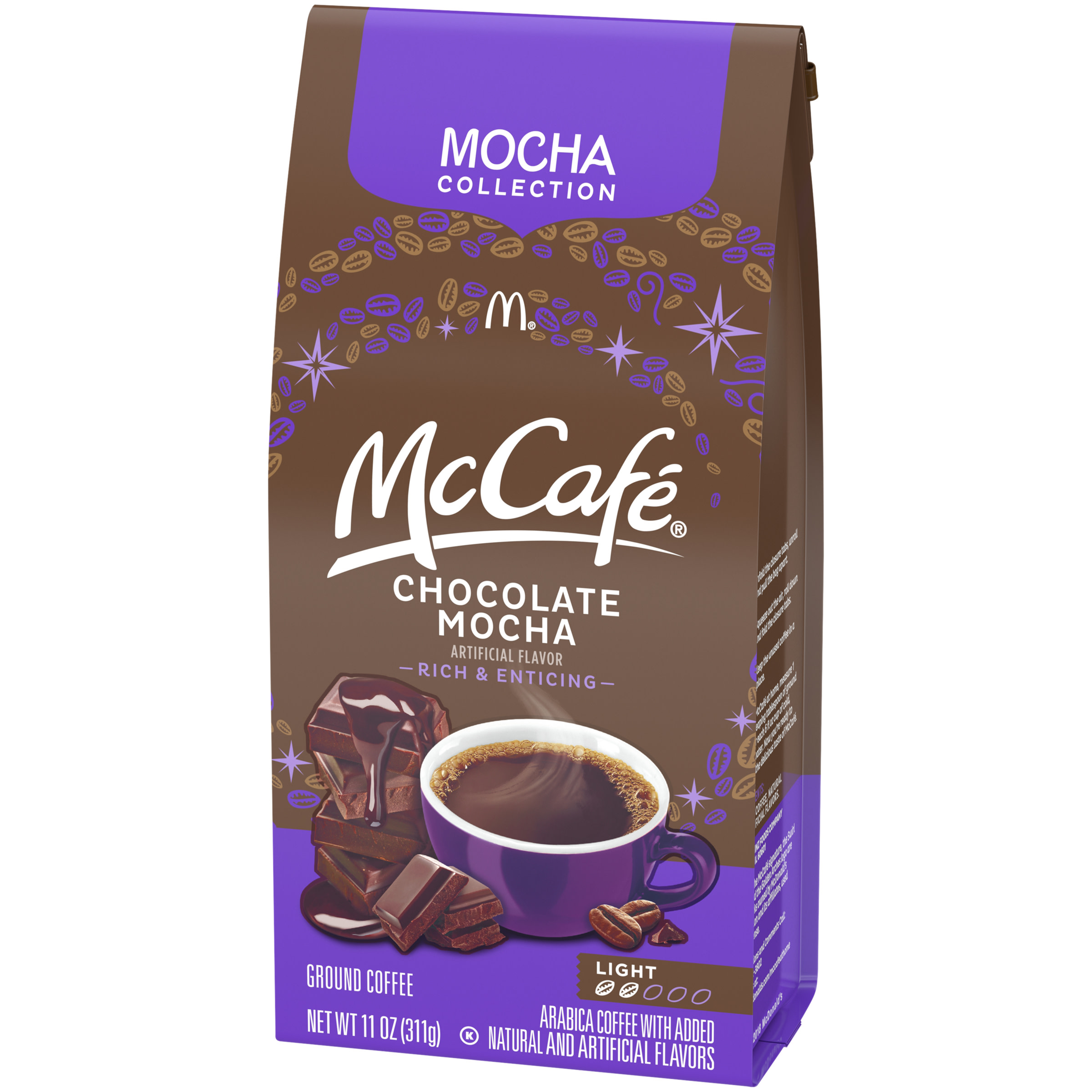McCafe Mocha Magic Chocolate Mocha Ground Coffee, 11 oz Bag - image 4 of 7