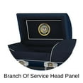 thumbnail image 5 of Titan Casket, Veteran Select Coast Guard XL Steel Casket (29" Oversize) with Coast Guard Head Panel, 5 of 5