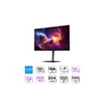 thumbnail image 4 of GIGABYTE - MO32U - 32" QD-OLED Gaming Monitor - UHD 3840x2160 - 165Hz - 0.03ms GTG - AMD FreeSync Premium Pro - Type C KVM - HDMI, DP - Height Adjustable - Black, 4 of 5