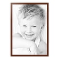 thumbnail image 2 of ArtToFrames 27" x 39" Walnut Picture Frame, 27x39 inch Brown MDF Poster Frame (WOM-4086), Pack, 2 of 8