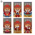 thumbnail image 2 of Set of 6 Cute Cartoon Dragon Red Envelopes - Create a Festive-Atmosphere with Good Symbolism as Money Holders, 2 of 6