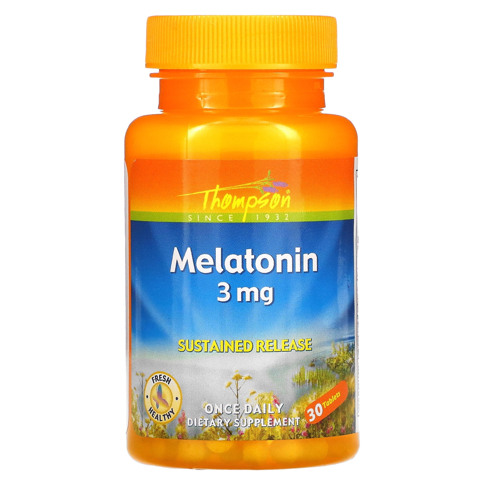Thompson Melatonin, 3 mg, 30 Tablets