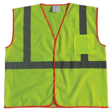 Condor U-Block Vest, Class1 Yellow/Grn, S/M 53YK39
