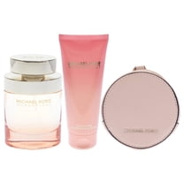Michael Kors Wonderlust , 3 Pc Gift Set 3.4oz EDP Spray, 3.4oz Body Lotion, Round Purse