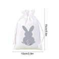thumbnail image 2 of TechToyHub Easter Bunny Candy Bags 5.9x3.9in Polyester Favor Bags for Parties & Events,Small Treat Bags for Chocolates Snacks,Goodie Bags for Activities Promotional Distributions, 2 of 5
