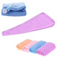 thumbnail image 3 of 2 Twist Microfiber Hair Head Wraps Magic Fast Dry Towel Drying Bath Hat Spa Soft, 3 of 5