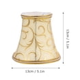 thumbnail image 2 of 1Pc European Style Chandelier Cover Retro Lamp Shade for Floor Light Table Lamp, 2 of 8