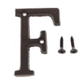 thumbnail image 2 of Licencia de puerta DIY de hierro creativo Colco Etiqueta de la letra de la placa de la puerta negro 5 x 0,5 cm, 2 of 8