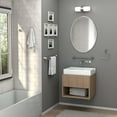 thumbnail image 3 of Gatco Flush Mount EZ Hanging 32" Frameless Oval Mirror, 3 of 3