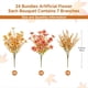 thumbnail image 2 of Paquete de 24 Flores Artificiales de Otoño para Decoración de Exteriores, Eucalipto, Lavanda y Plantas Artificiales de Otoño., 2 of 5