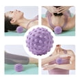 thumbnail image 3 of Bola de manual suave de espalda ador de pies Liberación de tensión para Violeta jinwen Bola de masaje, 3 of 8
