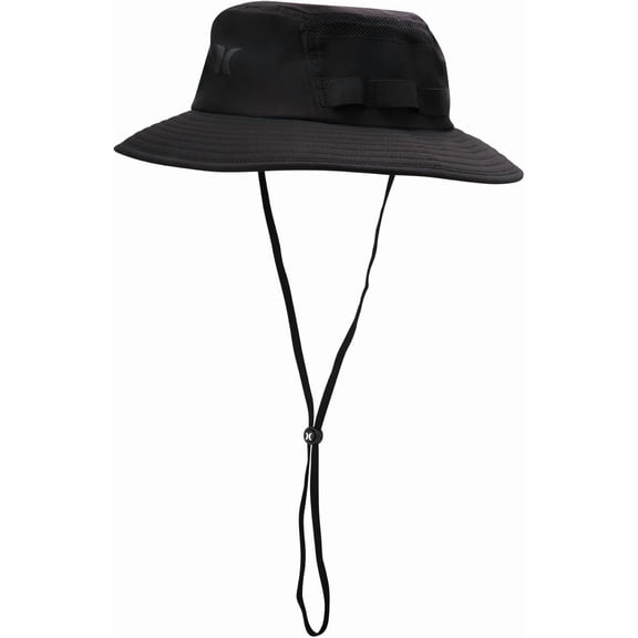 Hurley Men's 1999 Boonie Bucket Hat in Black (Small/Medium, Black)