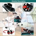 thumbnail image 4 of Bestpet Posh Pet Stroller by BestPet, Teal, 4 of 5