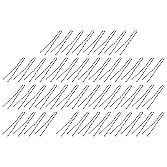 Unique Bargains Fashion U Hairpin Hairdo Clip for Women 50 Pcs 5cm