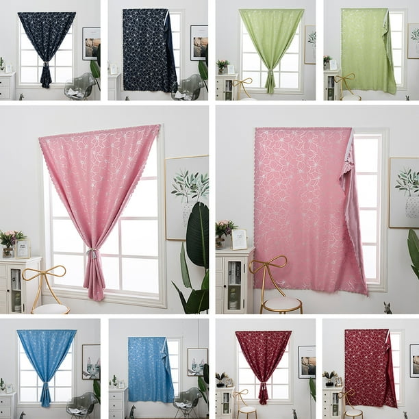 Cafe Curtain Short Kitchen Cloth Curtain Small Window Blackout Curtain