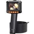 thumbnail image 1 of Endoscope Camera, 1080P HD Endoscope, 2.4 Inch IPS Screen Pipe Inspection Camera, IP67 Waterproof Camera, 5M Semi-Rigid Cable, with Light, 1 of 5