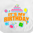 thumbnail image 4 of Inktastic It's My Birthday Boys or Girls Baby Bib, 4 of 4